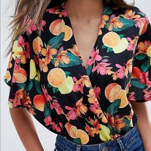 Asos Tropical bodysuit